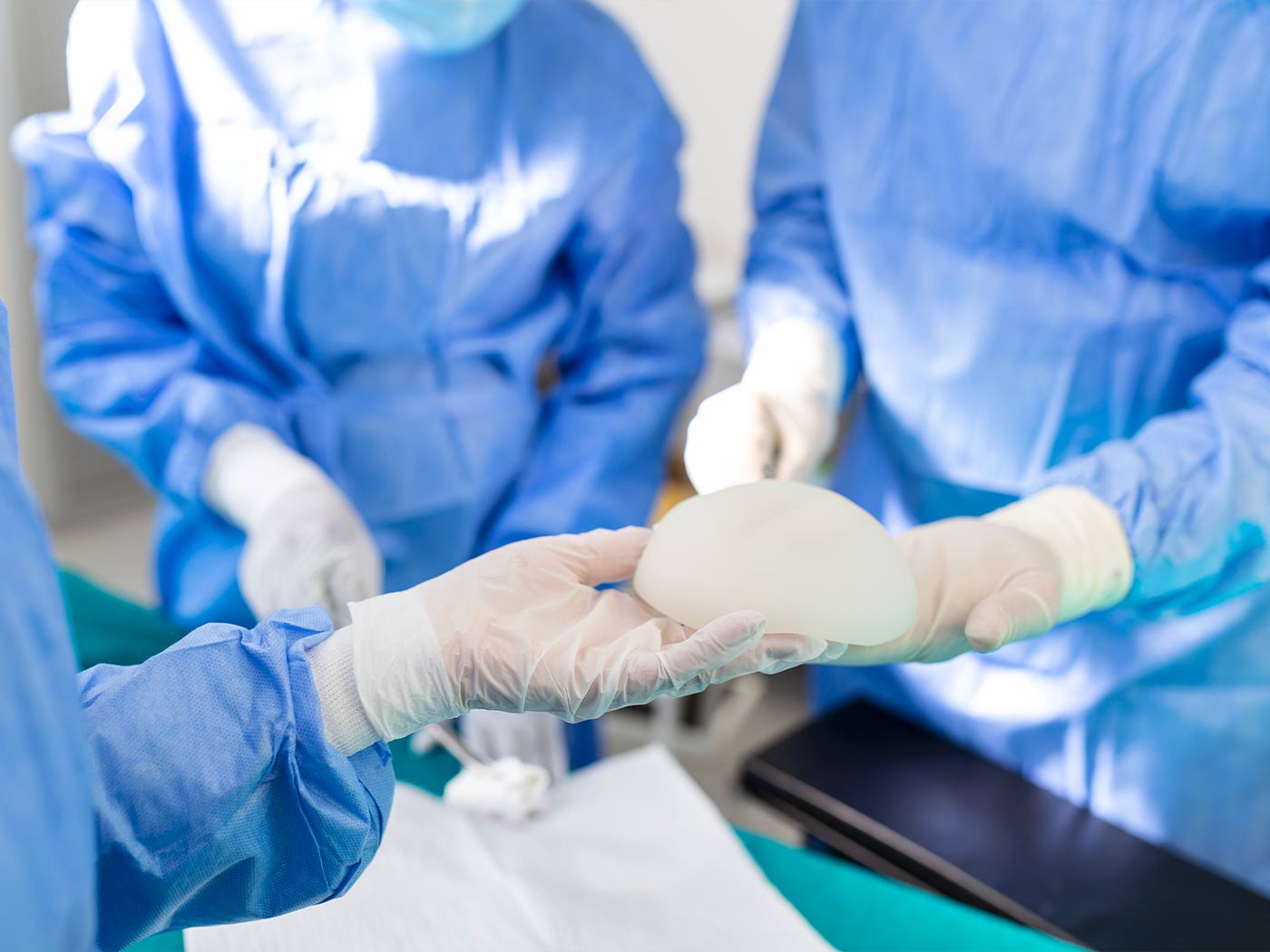 Plastic surgery | Breast implant placement